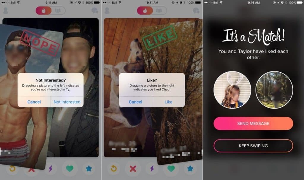 how to use Tinder