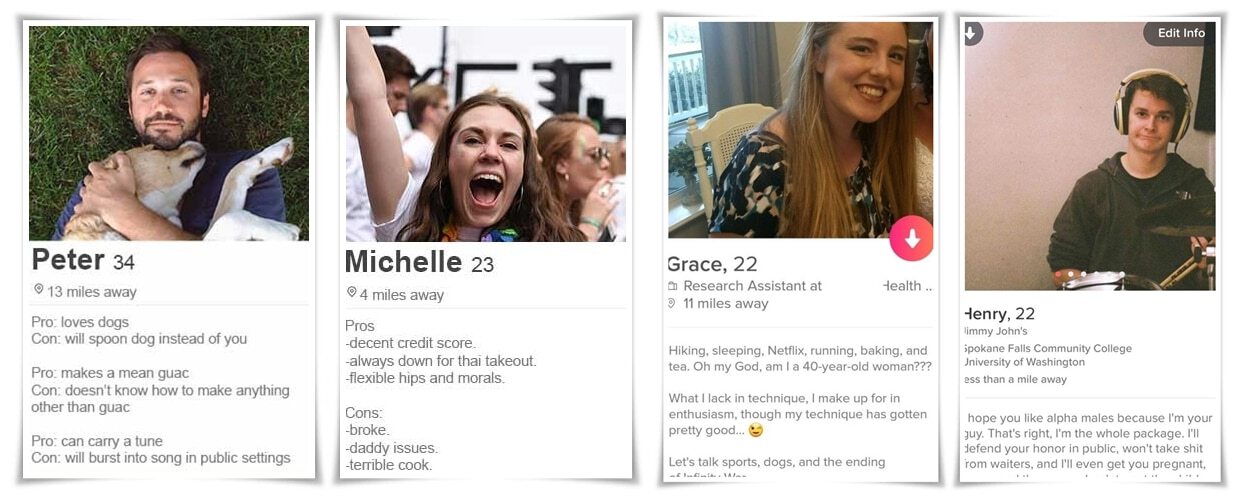 interesting bio for dating apps