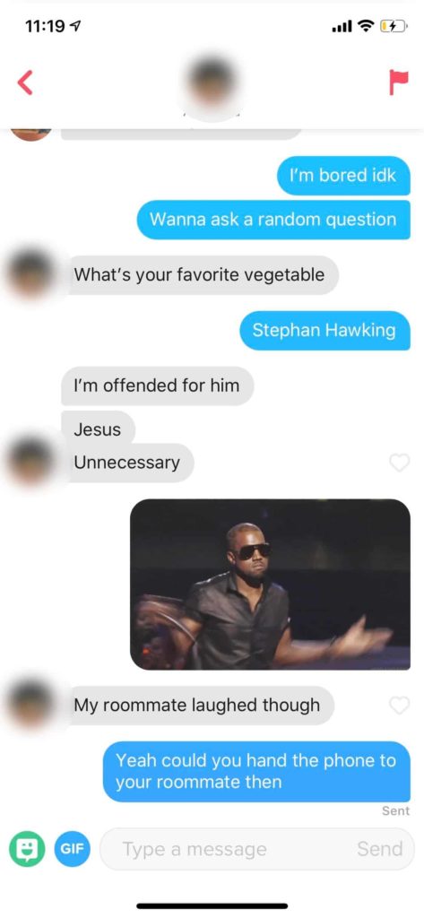 talk on tinder