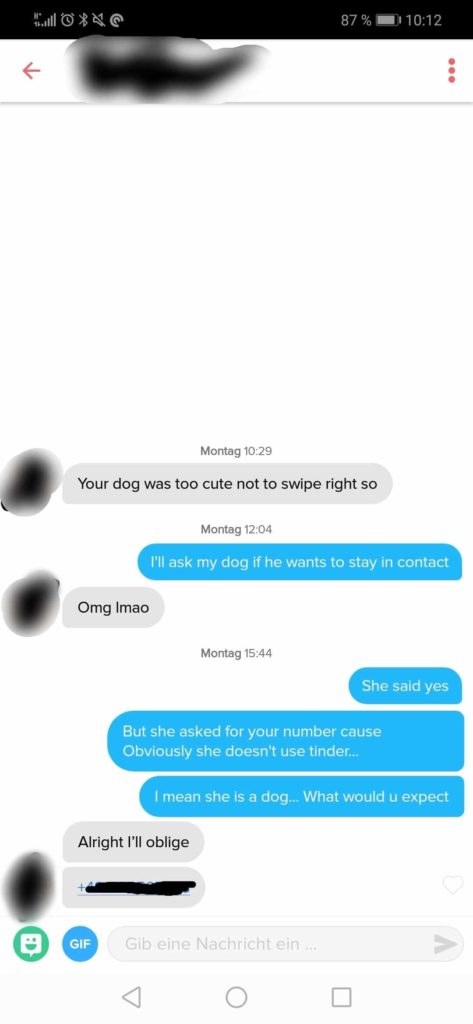good tinder opener
