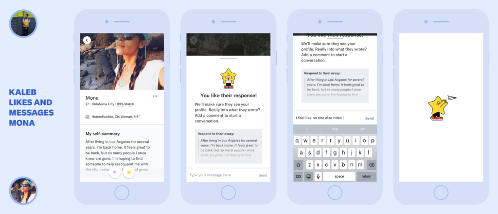 how to use okcupid messages