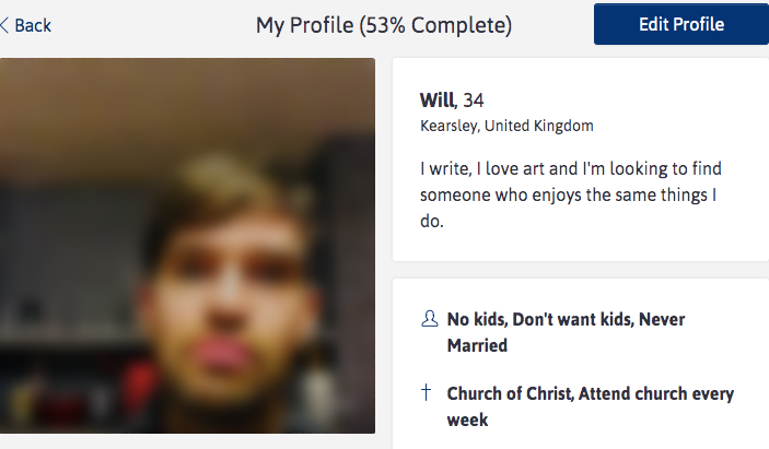 my profile