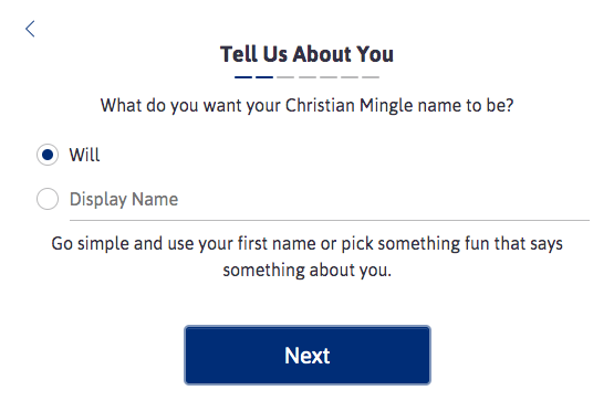 profile name