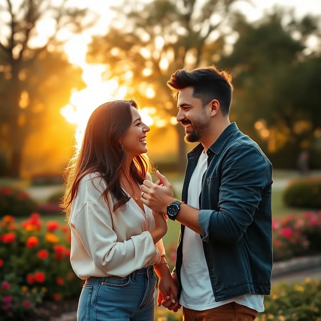 When Love Wears a Smile