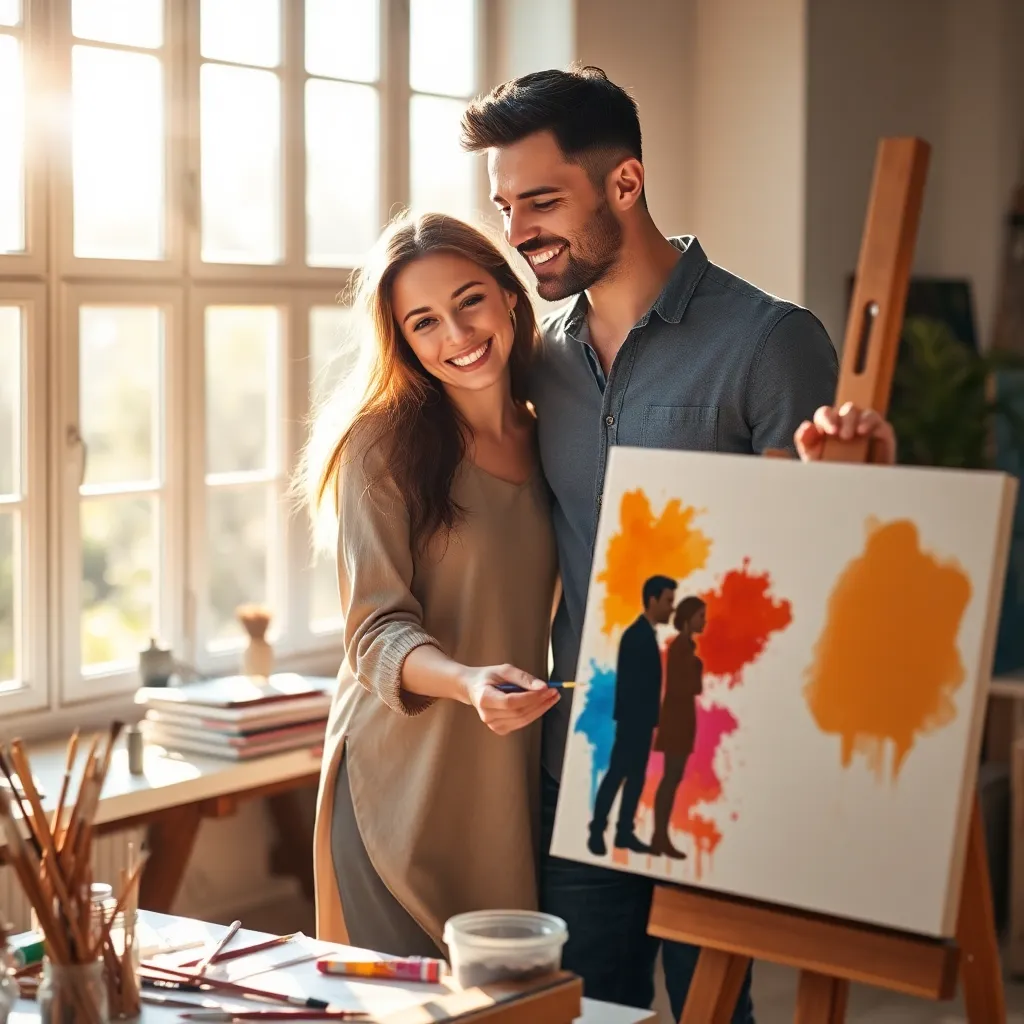 When Love Paints the Mind