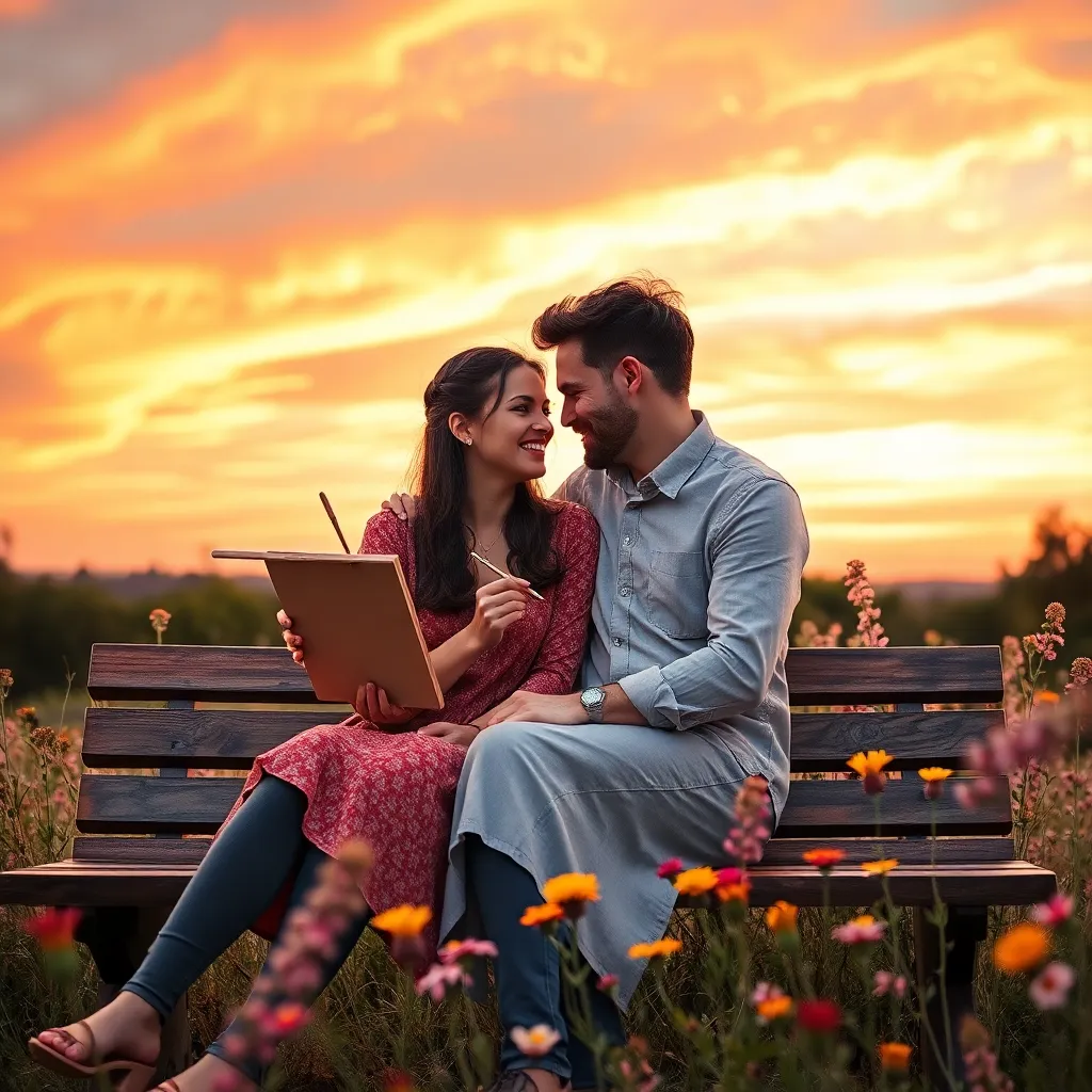 The Canvas of Our Love Story