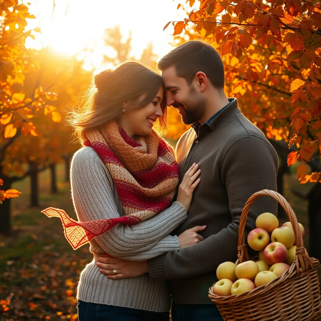 Savoring Love in the Harvest Glow