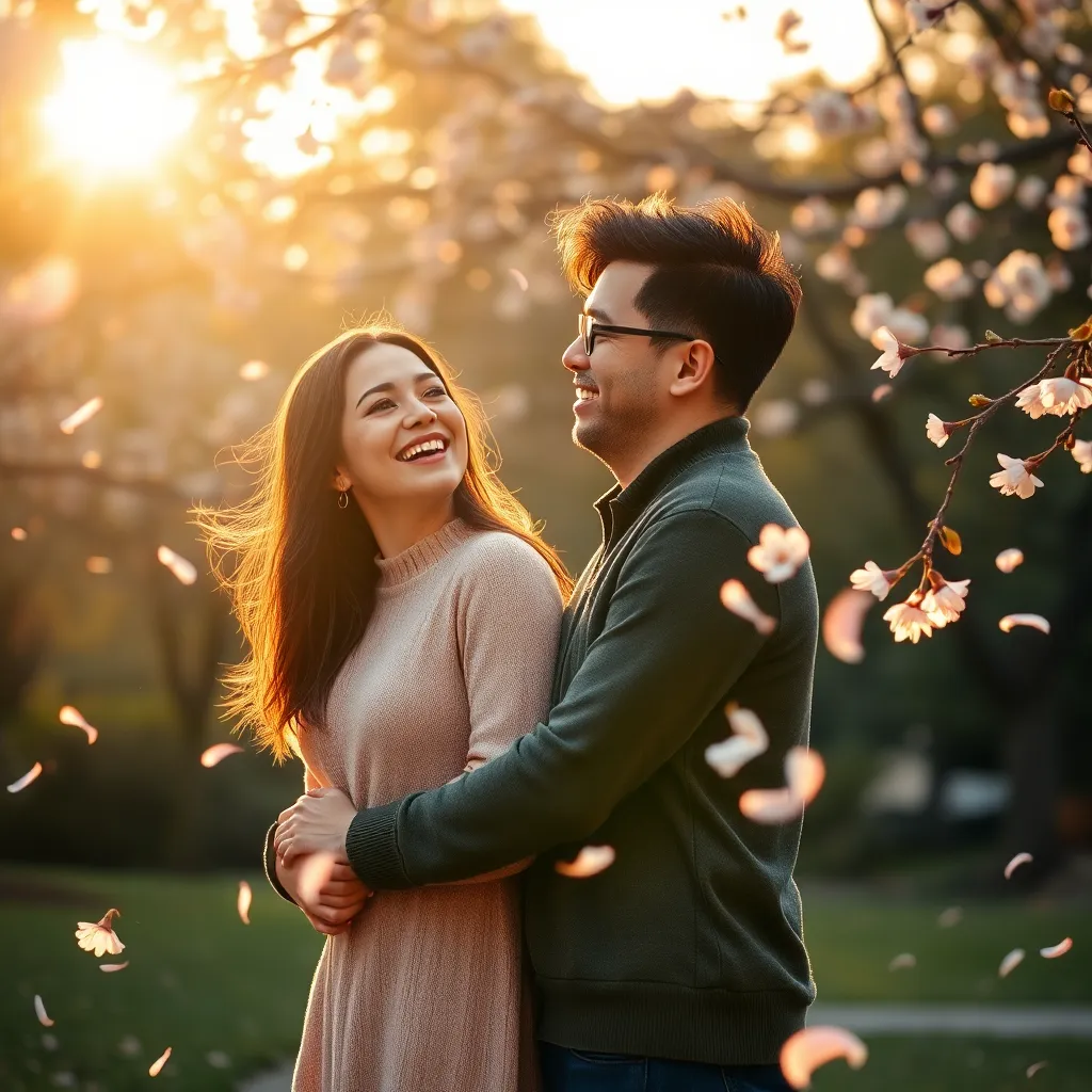 In the Embrace of Love's Glow