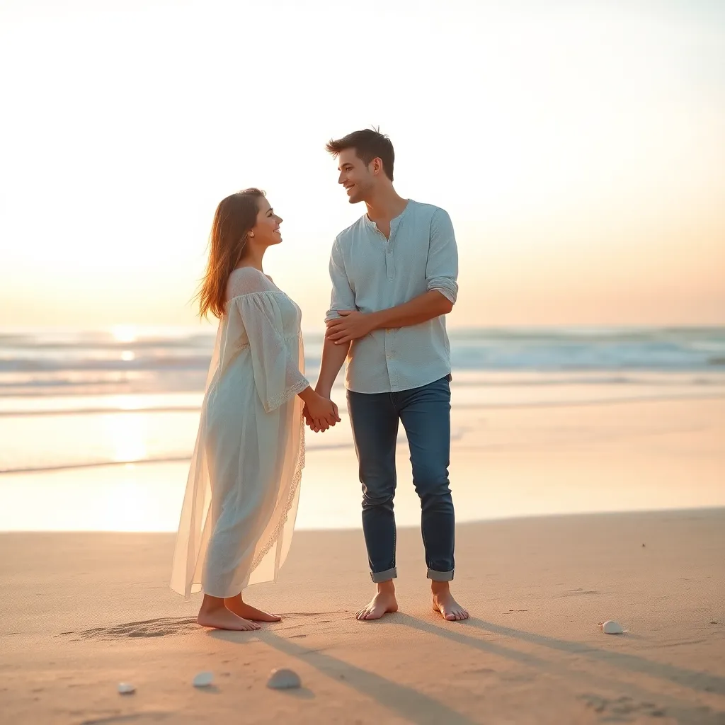 The First Light of Love's Journey