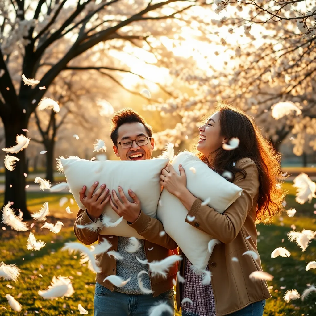 In Love's Playful Embrace