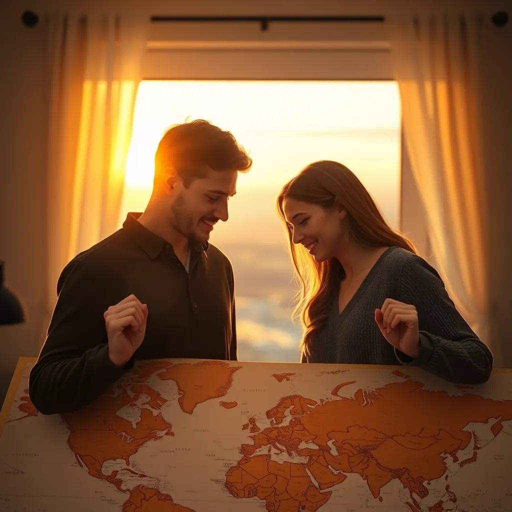 Love's Light Across the Miles