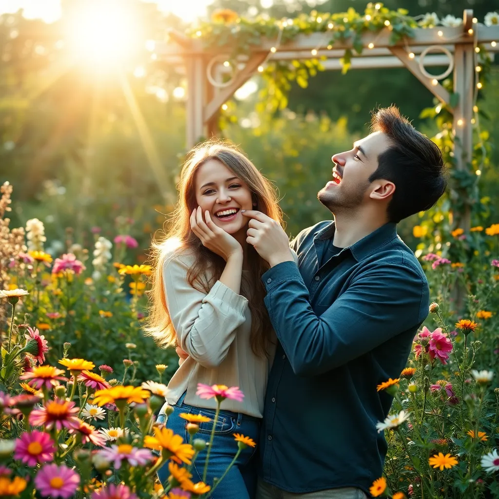 A Grin in the Garden of Affection