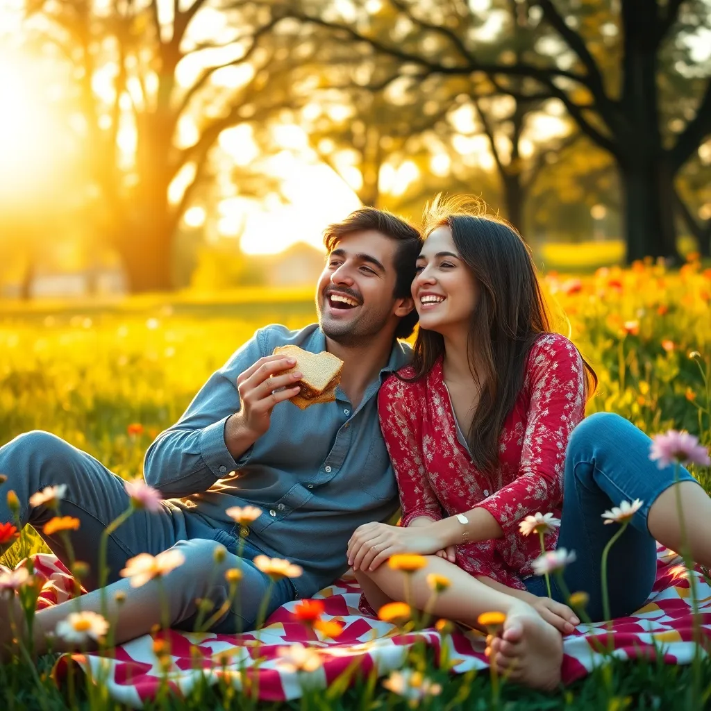 The Cheerful Grin in Love's Light