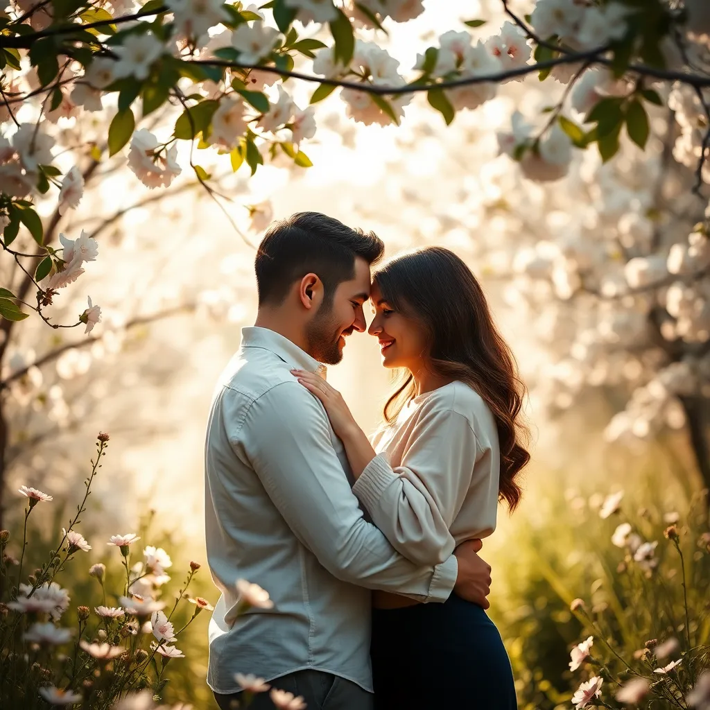 In the Sanctuary of Love's Embrace