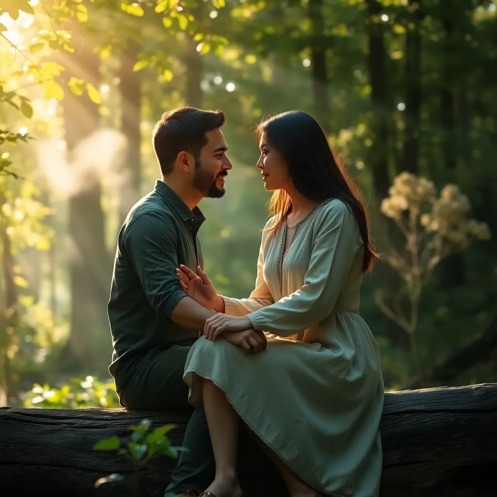 The Light Within Love's Depths
