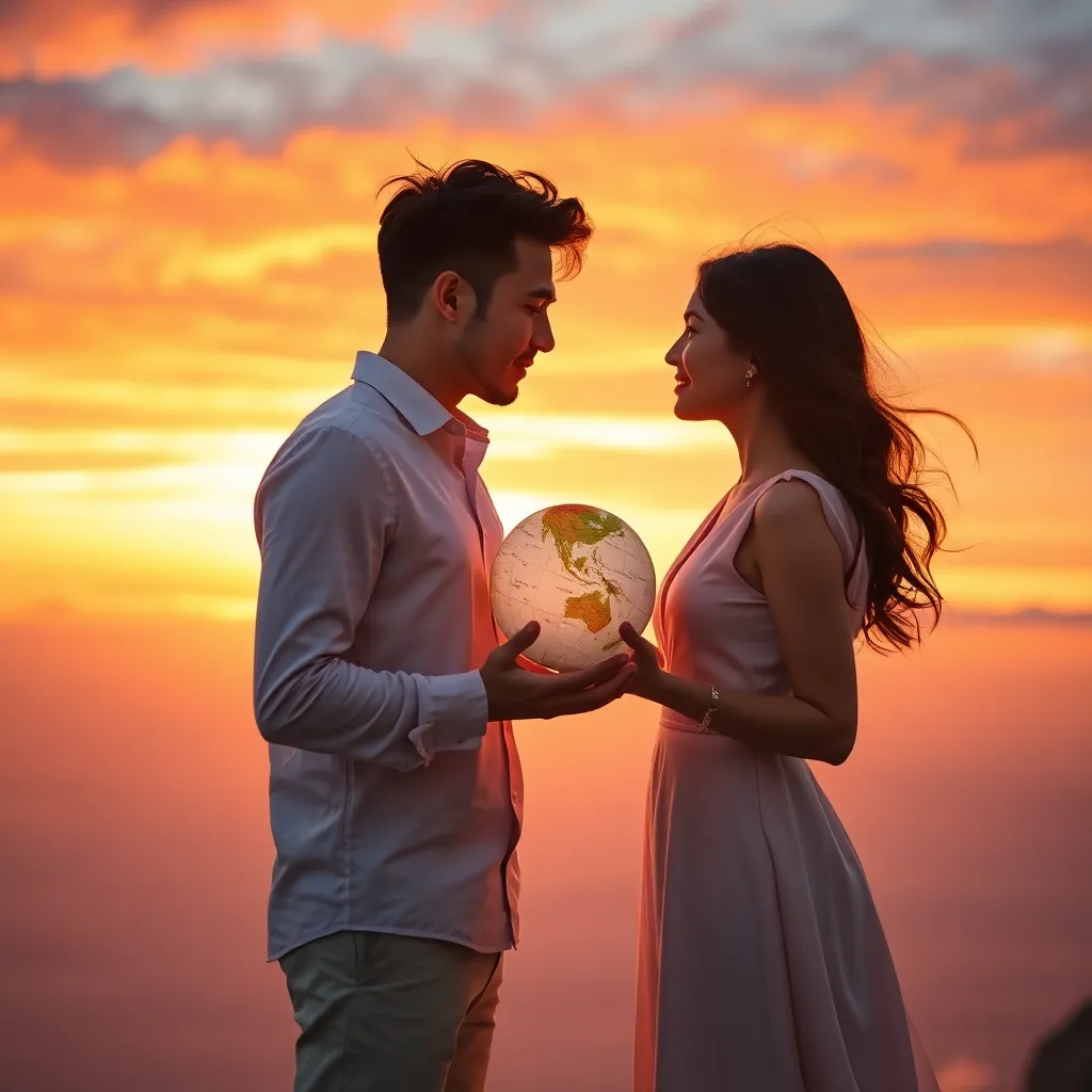 Holding Love Across the Skies