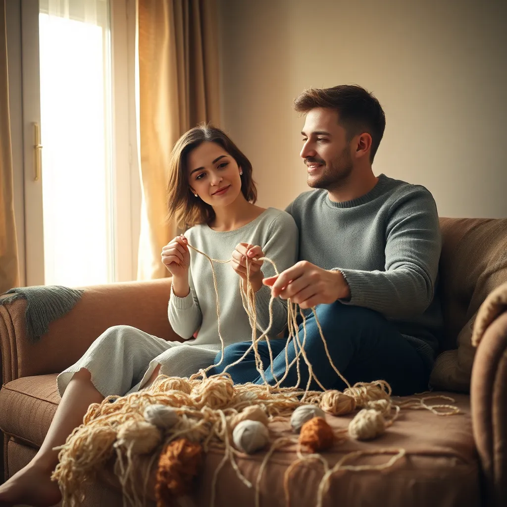 When Love's Threads Untangle