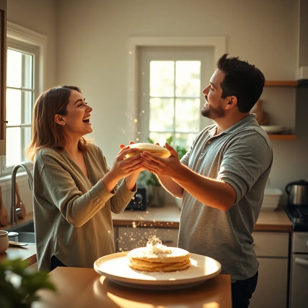 Laughing Off Lover’s Tensions