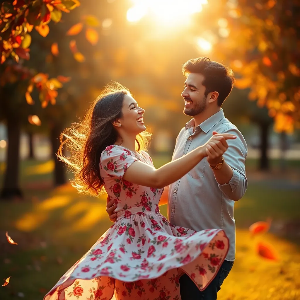When Love Spirals into Laughter