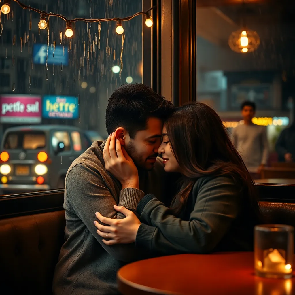 Love's Gentle Embrace in Chaos