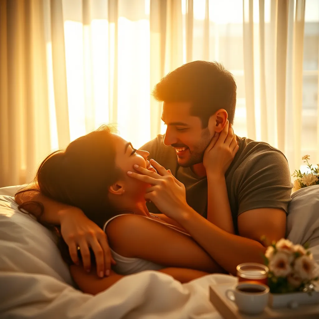 Love's Tender Morning Embrace