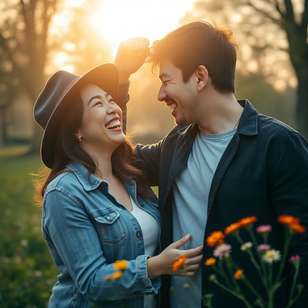 The Dance of Jokes and Love