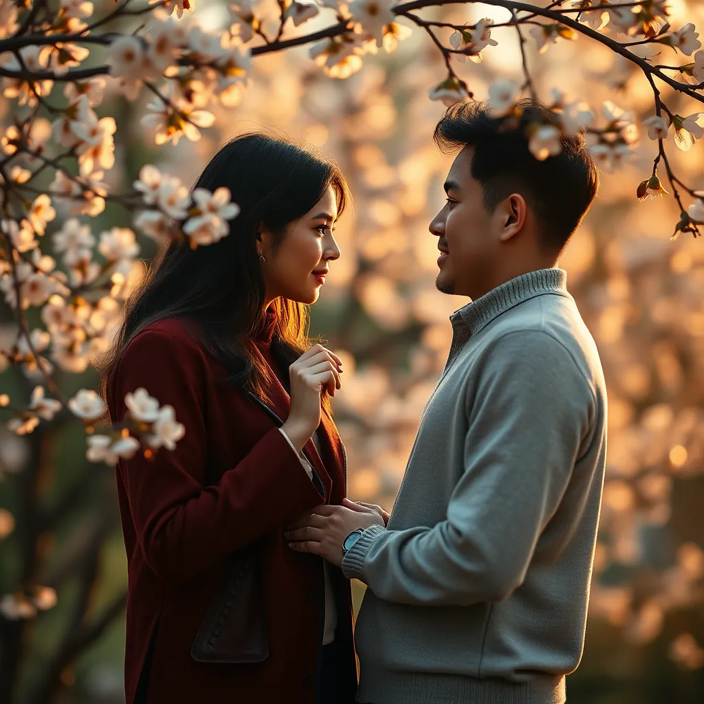 When Love Blossoms in Silence