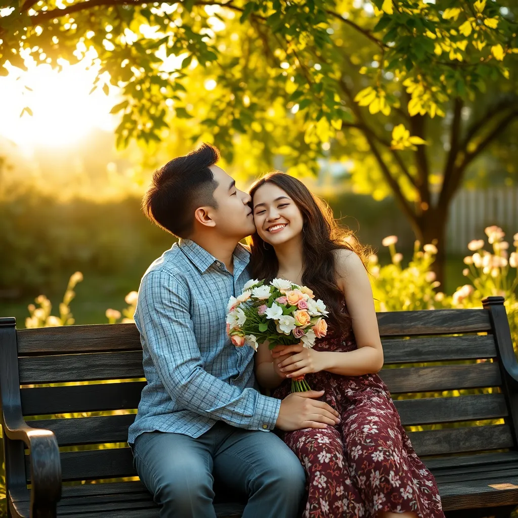 Morning Blooms in Love's Tender Light