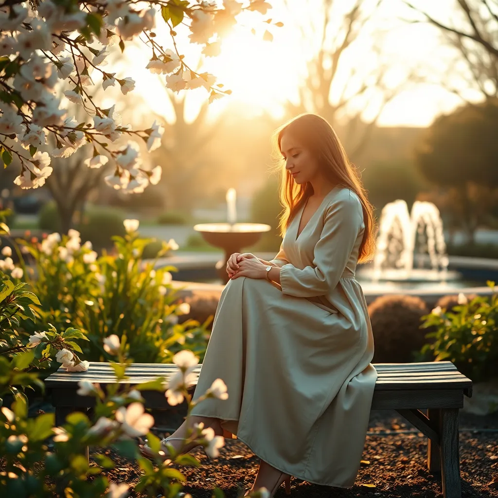 When Inner Peace Blossoms Quietly