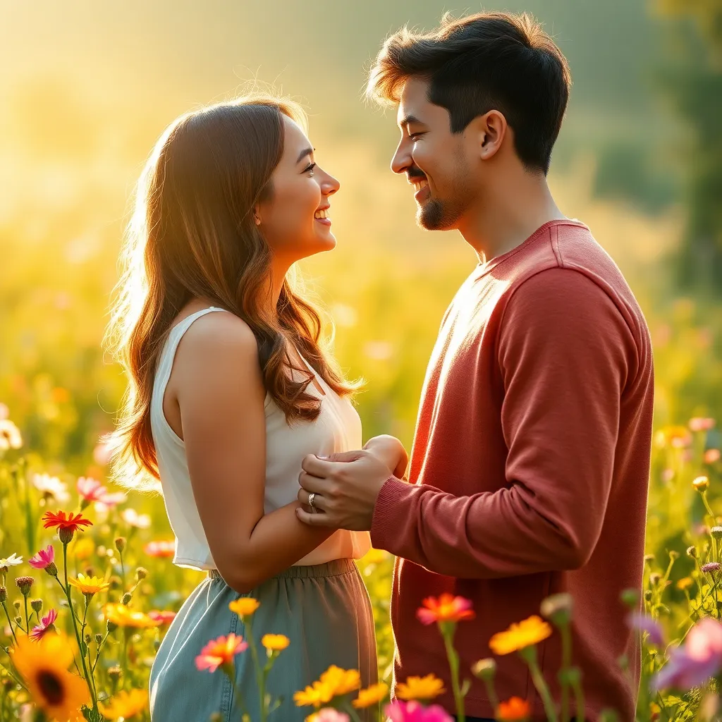 In the Embrace of Fresh Love