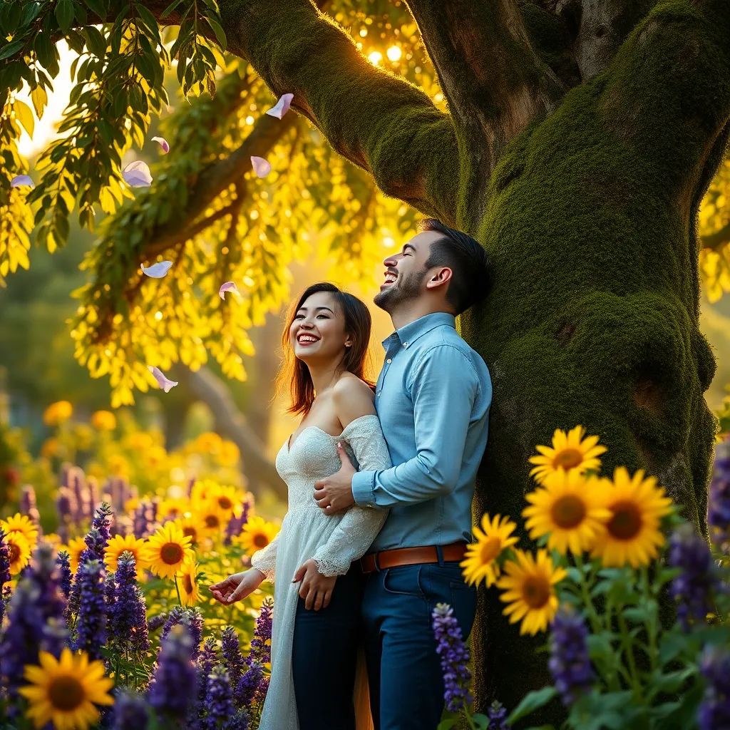 Giggles in the Marriage Garden