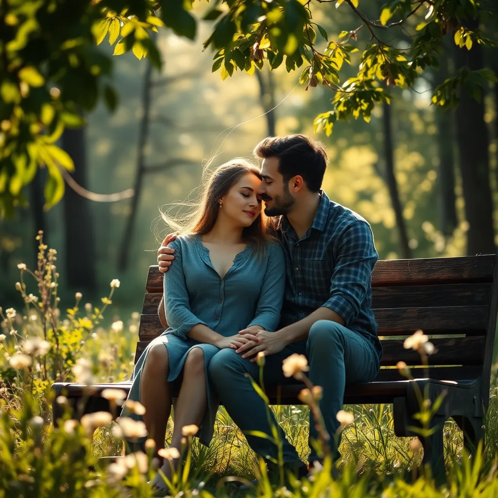 The Serene Whisper of Love