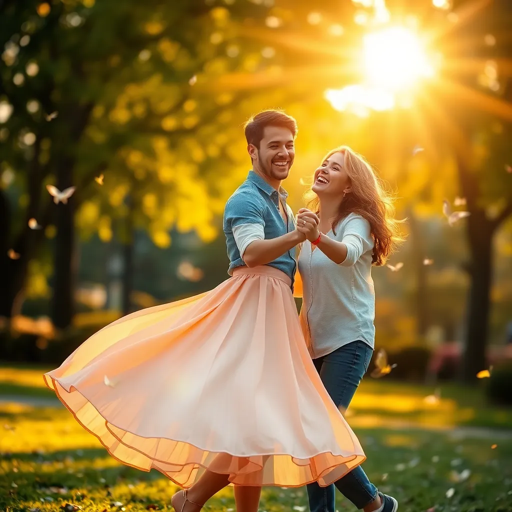 When Love Dances with Joy