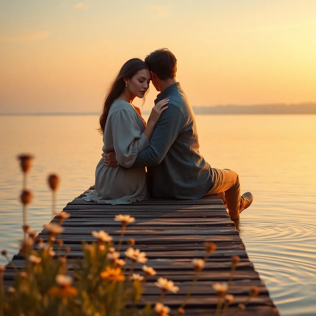 The Serenity of Love's Embrace