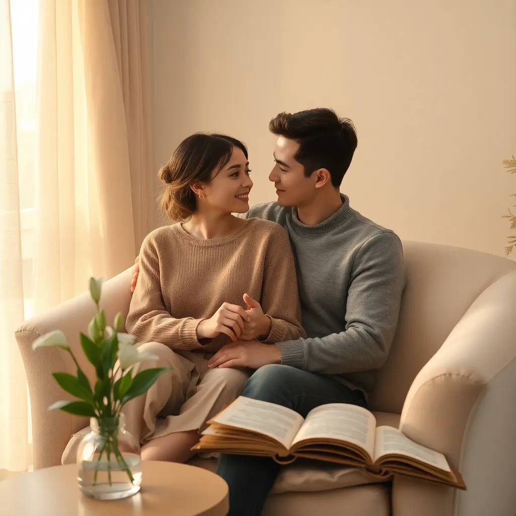 The Beauty of Love's Soft Glow
