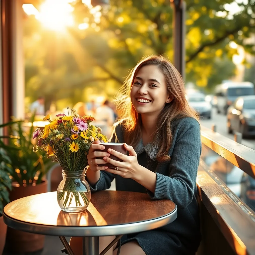 Savoring Solitude with a Smile