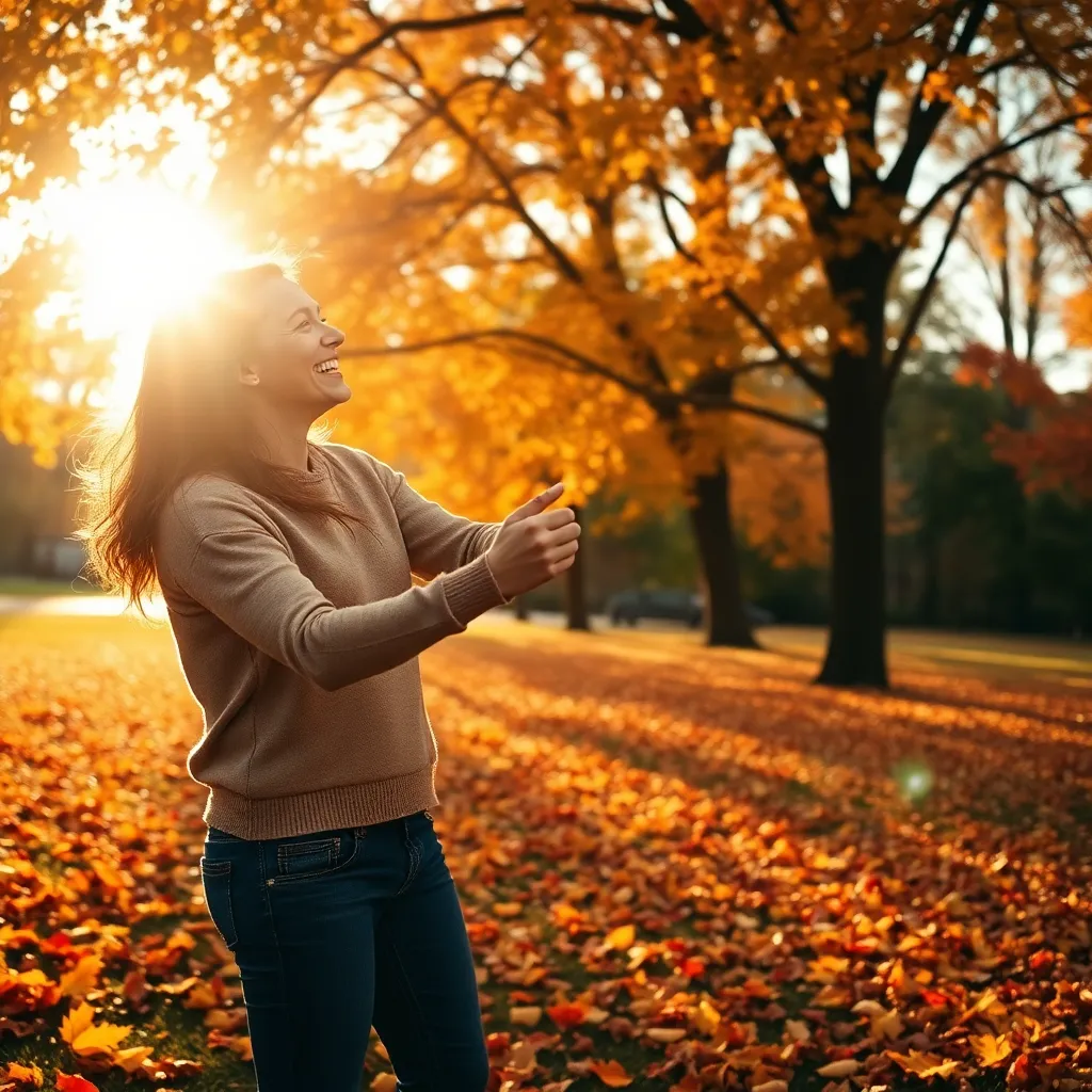 When Souls Dance in Fall's Glow