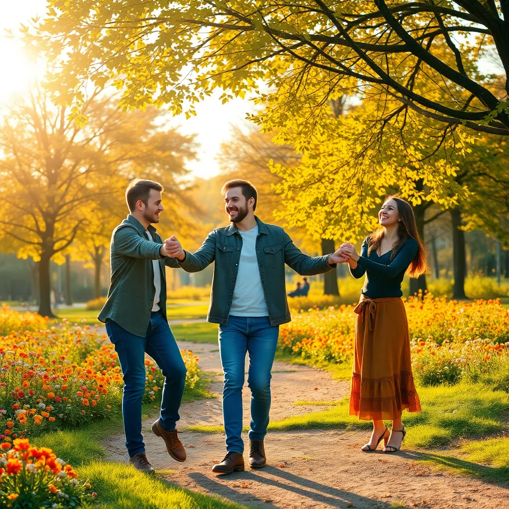 When Love Dances in Joy