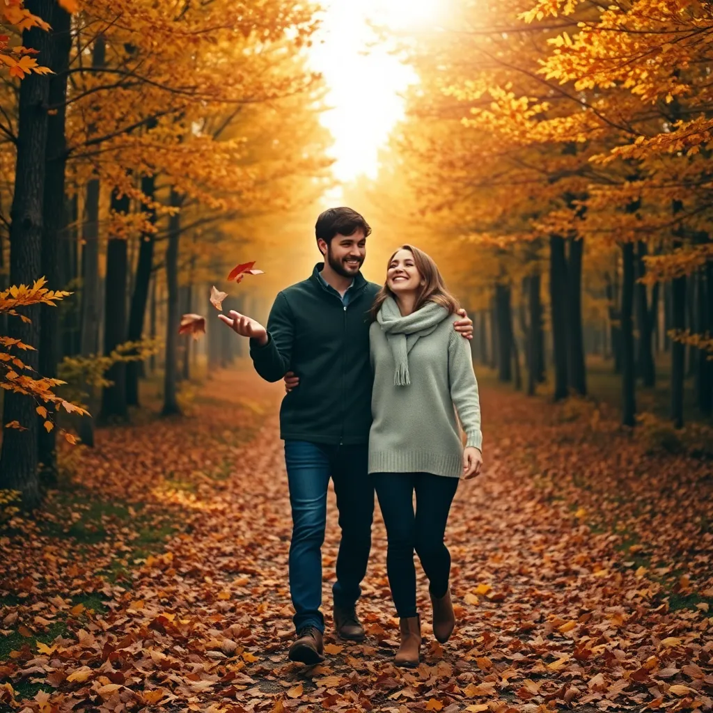 When Love Colors the Leaves