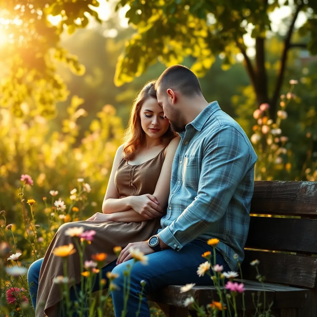 In the Serenity of Love's Touch