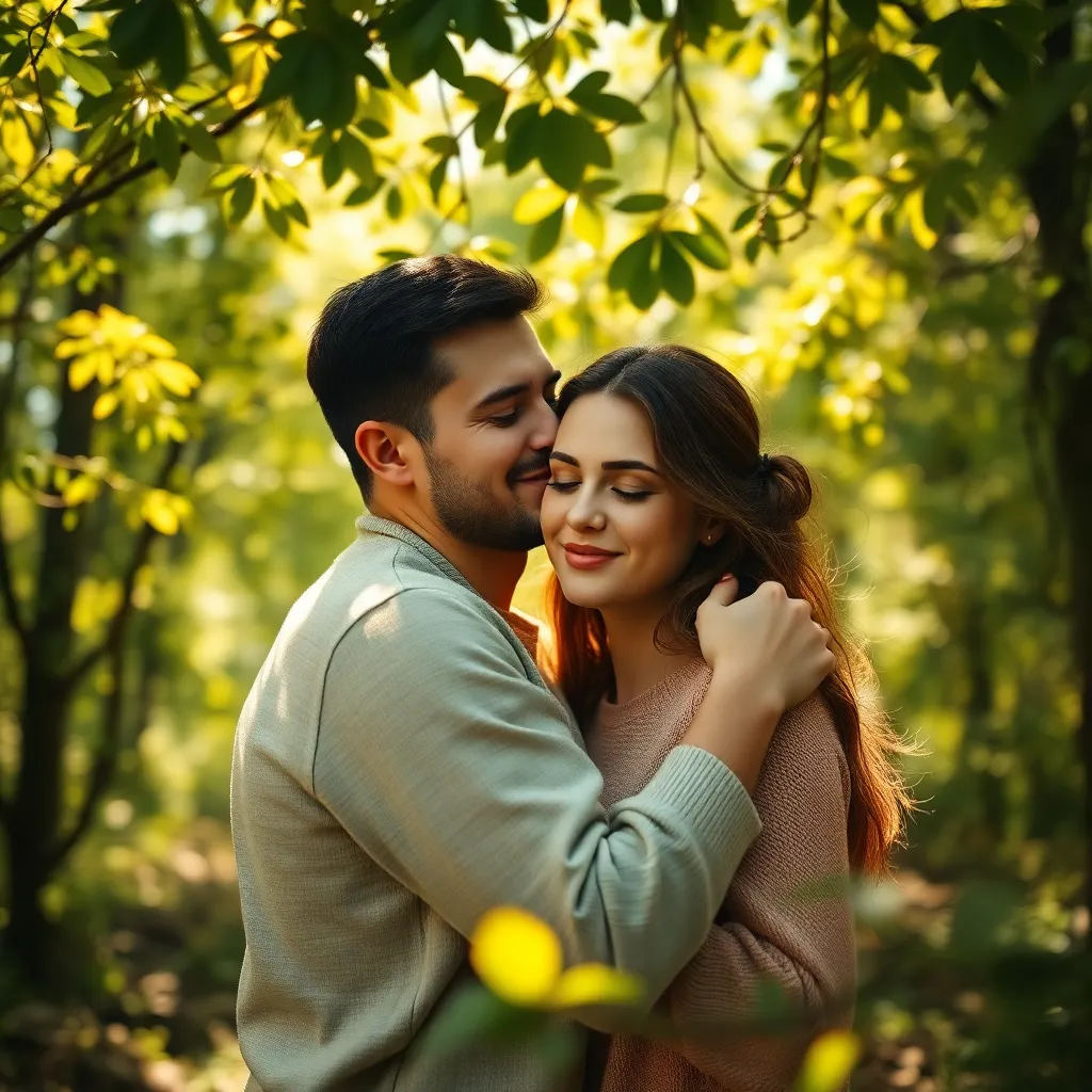 The Serenity of Love's Embrace