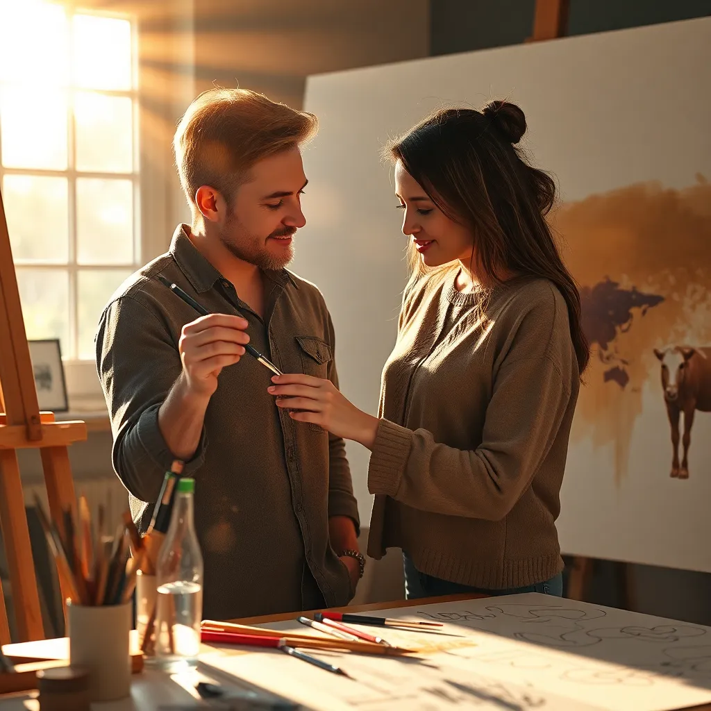 The Artistry of Unseen Love