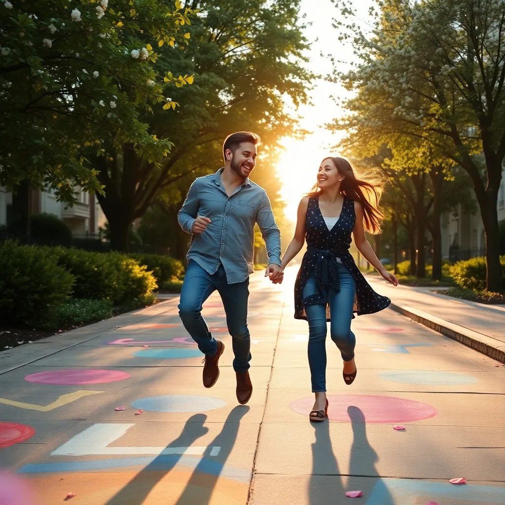 When Our Hearts Play Hopscotch