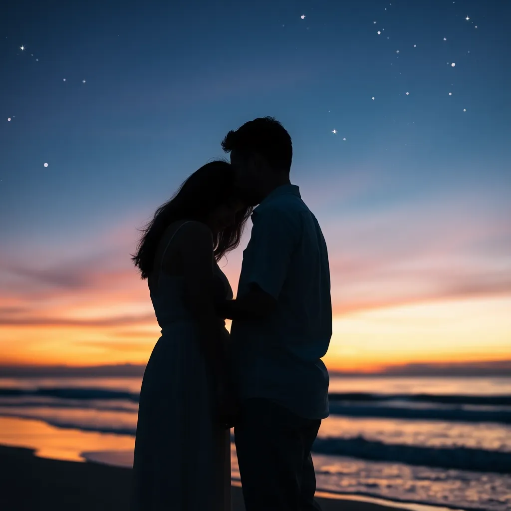 When Love Paints the Night Sky