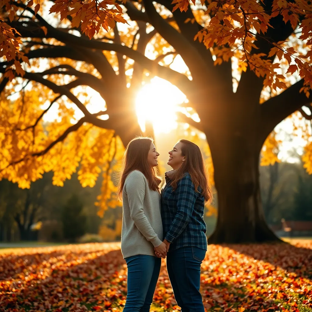 The Symphony of Hearts in Fall