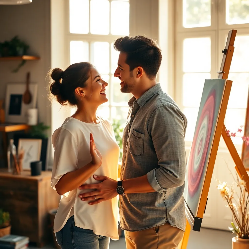 When Love Paints the Future