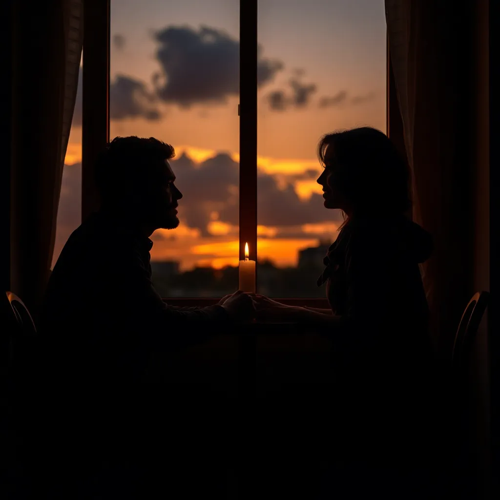 Between Love's Light and Shadow