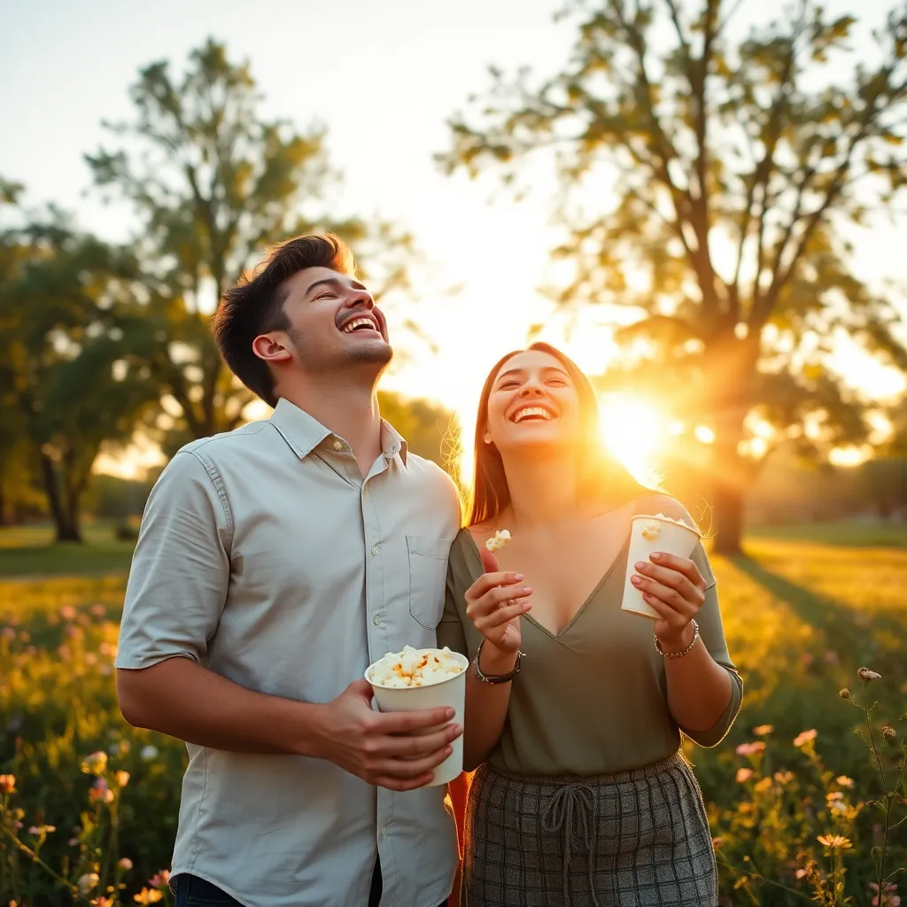 When Love's Lighthearted Laughter Leads