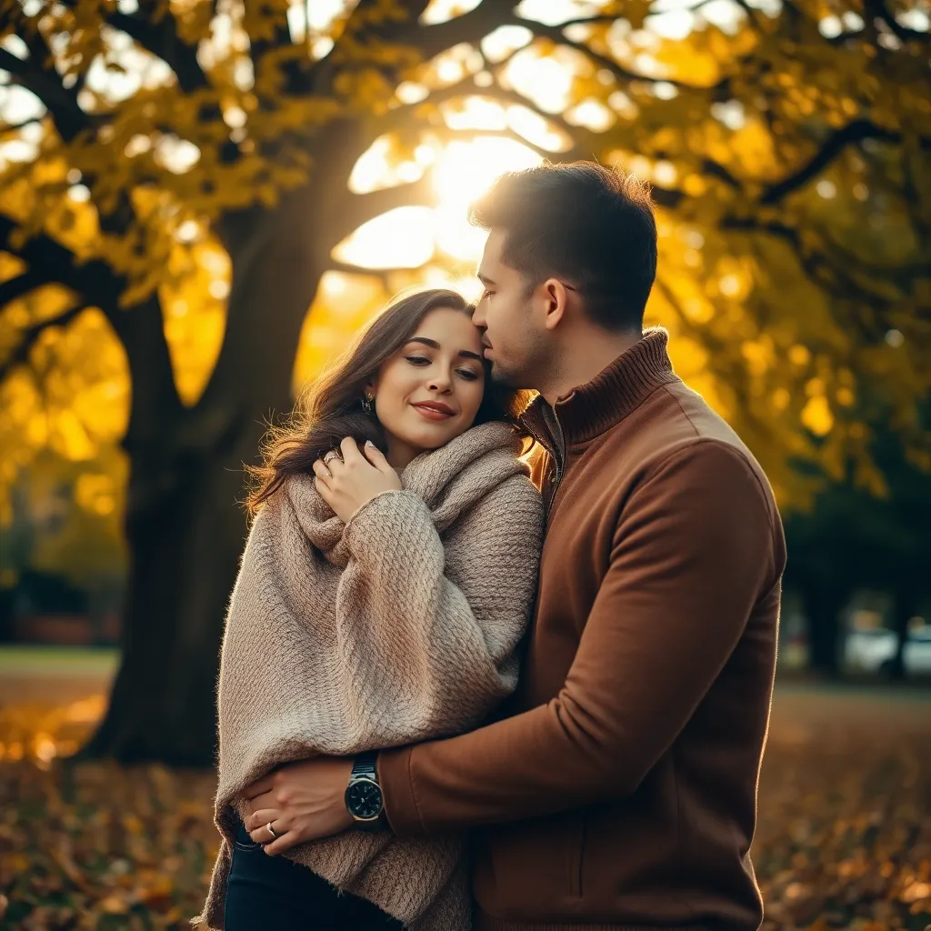 The Warmth in October's Kiss