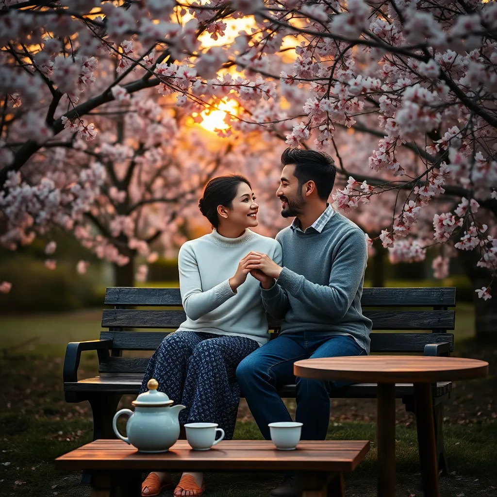 When Love Blossoms in Silence